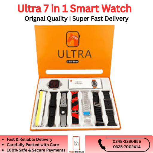 Ultra 7-in-1 Smart Watch